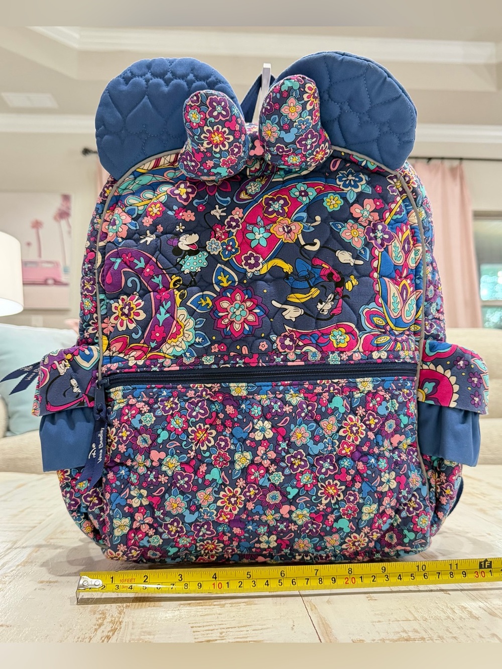 Vera Bradley Kids Disney Backpack Minnie Mouse Ruffle Backpack Sensational Six